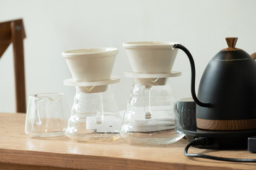 Equipment used for drifting coffee.