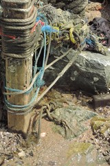 fishing nets and ropes