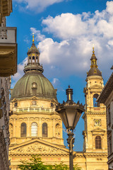 St. Stephen's Basilica in Budapest, Hungary, Europe.