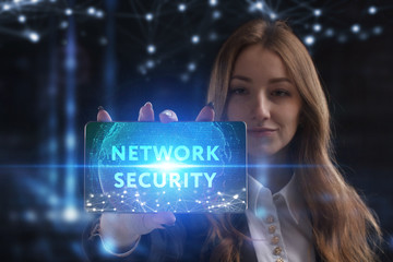 The concept of business, technology, the Internet and the network. A young entrepreneur working on...