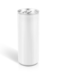 tin can for drink beverage product design mock-up
