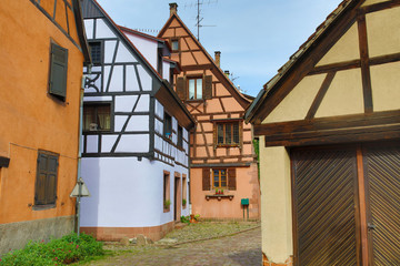 the old town of Kaysersberg