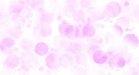 Pink watercolor background for your design, watercolor background concept, vector.