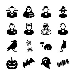 halloween solid icon