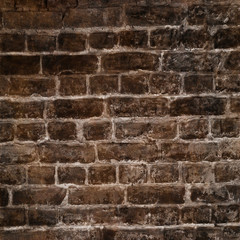 brown brick wall background texture