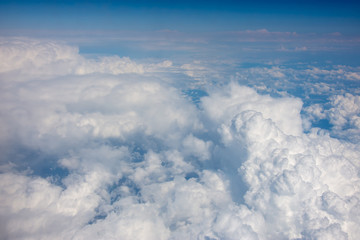 Fototapeta premium View from the airplane window 