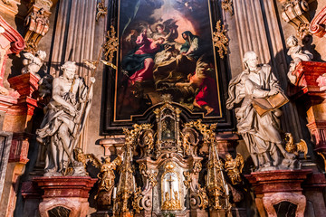 Saint Nicholas church, Mala Strana, Prague