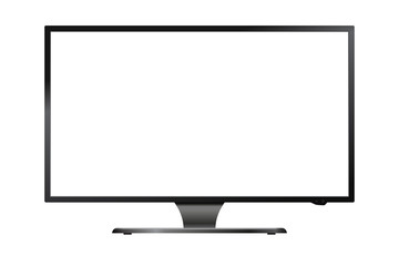 TV isolated on white