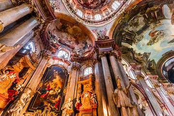 Saint Nicholas church, Mala Strana, Prague