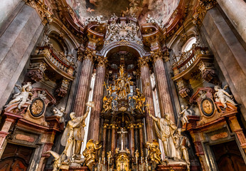 Saint Nicholas church, Mala Strana, Prague