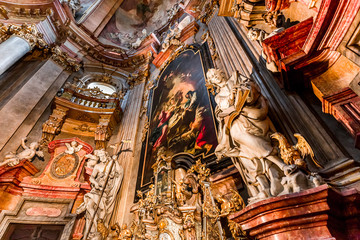 Saint Nicholas church, Mala Strana, Prague