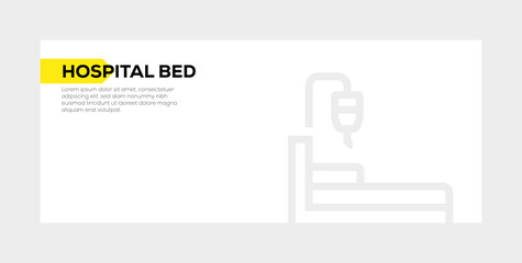 HOSPITAL BED BANNER CONCEPT