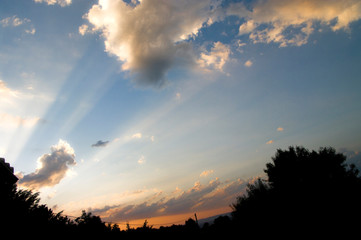 Fototapeta premium Coucher de soleil