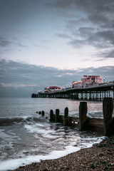 pier on beach