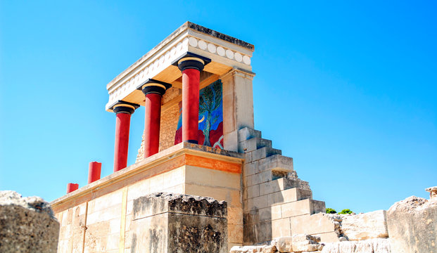 Knoss palase on the Crete,Greece