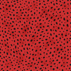 Cheetah seamless pattern. Vector animal print.