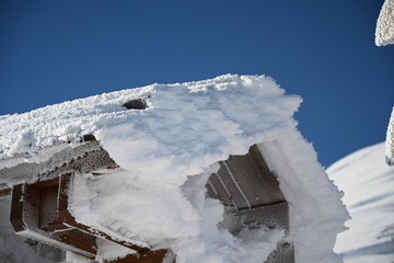Frozen roof