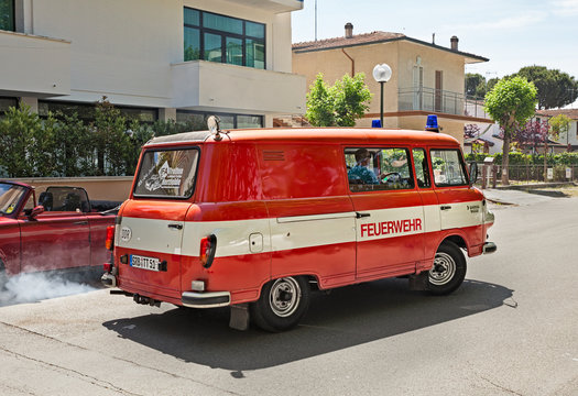 Former Fire Department Barkas B 1000 (East Germany 1988)