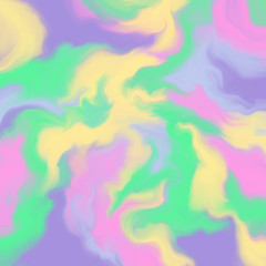 Contemporary painting. Hand painted image for creative design of posters, wallpapers, websites, cards, invitations. Trendy artistic style. Modern abstract art. Beautiful pastel colour palette.