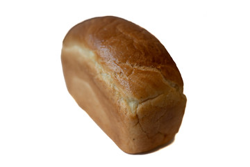 bread isolated on white background