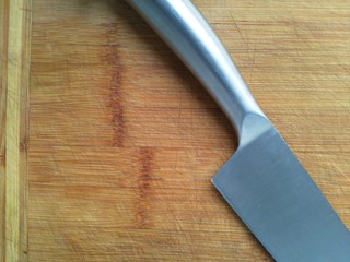 metalowy nóż szefa kuchni - obrazy, fototapety, plakaty