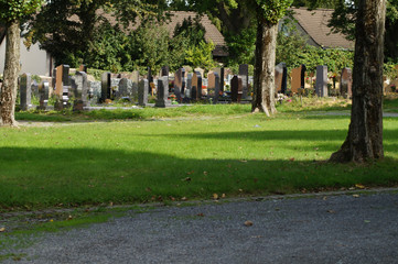Fototapeta na wymiar Jüdischer Friedhof in Mülheim an der Ruhr