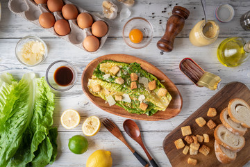 authentic mexican caesar salad image