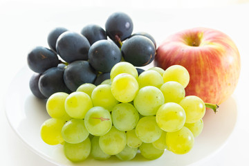ぶどうとりんご