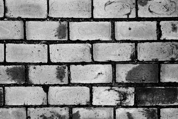 Concrete block floor for walkway outdoors