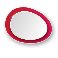 Flat dynamic background design. Colorful geometric frame