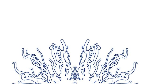 Fashionable shining concept background of color tracery