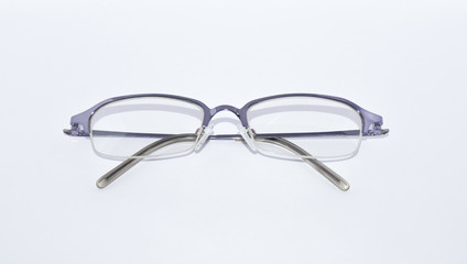 glasses isolated on white background