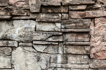 stone stacked wall background
