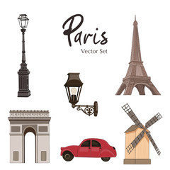 Hand-drawn French set