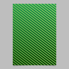 Stripe poster template design - abstract gradient vector brochure background illustration