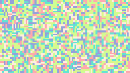 Random mosaic tile pattern desktop background - colorful abstract polygonal vector graphic design form rectangles