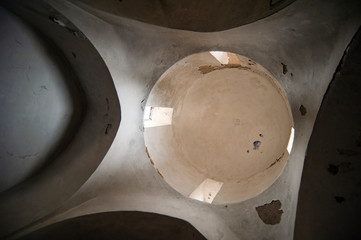 One of the smallest Orthodox churches in Cyprus, showing all the characteristic features of...