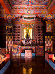 Fototapeta na wymiar interior of temple