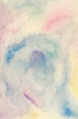 Abstract texture watercolor rainbow colorful background