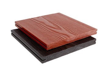 wood-plastic composites material for the construction of terraces