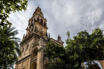Exterior of Mezquita-Catedral,  UNESCO World Heritage Site, Cordoba, Spain