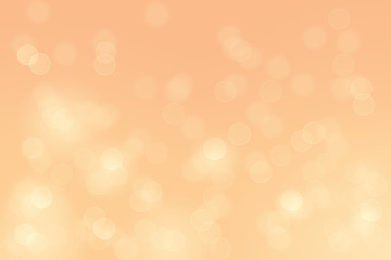 Abstract peach bokeh background	
