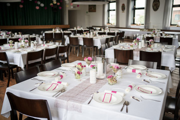 Wedding table decoration