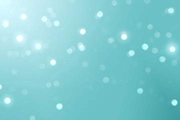 Abstract teal bokeh background