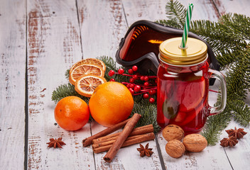 Winter holidays background