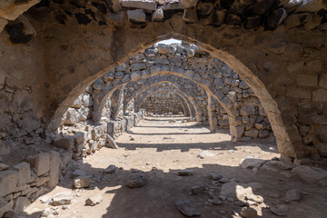 Castle Qazr Al-Azraq - one of the Jordan desert castles. Used by Lawrence of Arabia as a base...