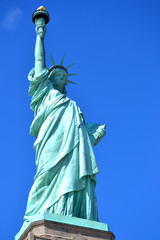 Fototapeta premium Statue of Liberty, New York. Symbol of democracy and freedom. 