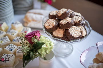 Wedding dessert buffet