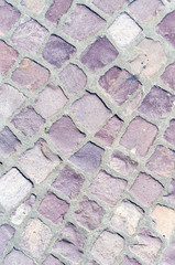 Abstract background with purple spots.