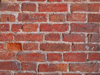 Obraz premium red brick wall background